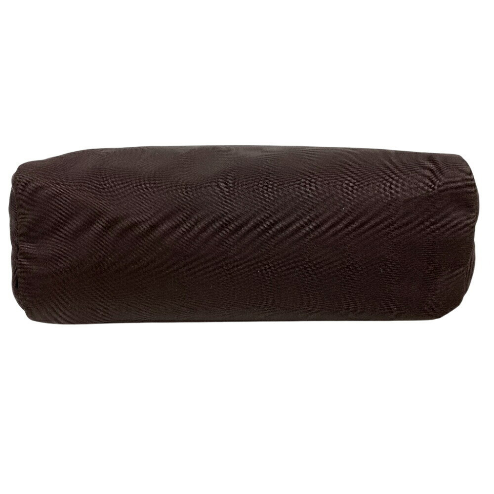 Prada Triangular Plate Pouch Brown - image 7